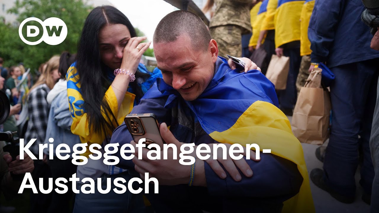 Kriegsgefangenen-Austausch: Familien in der Ukraine zwischen Freude und Bangen | DW Nachrichten