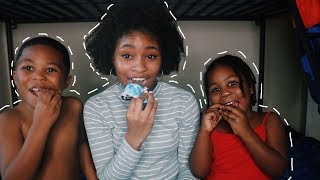 Trying Foreign Snacks w/ My Siblings