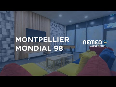 Résidence étudiante Nemea Montpellier Mondial 98 Miniature vidéo YouTube 16