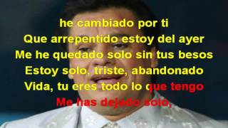 JUAN GABRIEL ME HE QUEDADO SOLO con letra