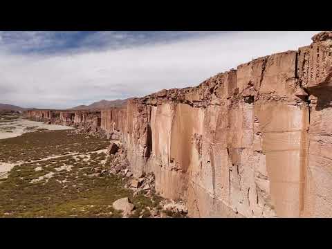 Barrancas, Jujuy.  video 4K