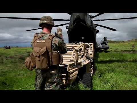 HMH-463 and 3d Marine Regiment conduct aerial assault