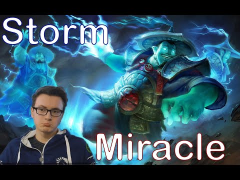 Miracle Storm Spirit - DOTA 2 Gameplay 7.26
