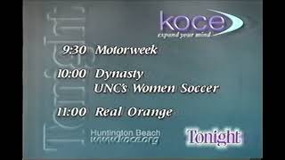 KOCE Schedule Bumper (1998) #1