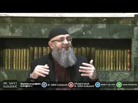 Da li čovjek ima svoju volju ili ne vjerovanje u kader  dr  Safet Kuduzović