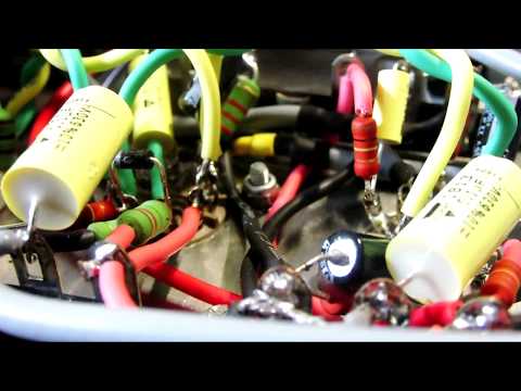 Homemade Spring Reverb Unit Demo