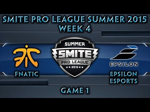 SPL: EU Week 4 - Fnatic vs. Epsilon Esports (Game 1)