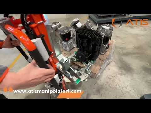 Bras manipulateur de préhension au crochet interchangeable