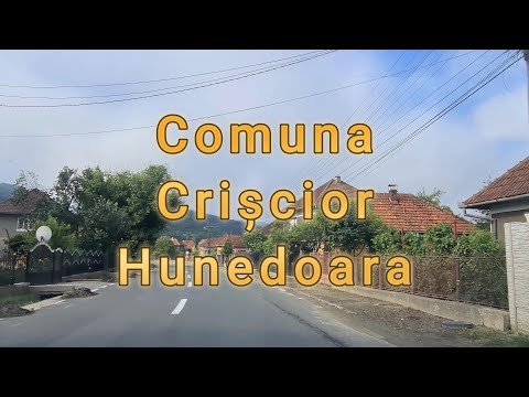 Comuna Criscior Hunedoara Transilvania România