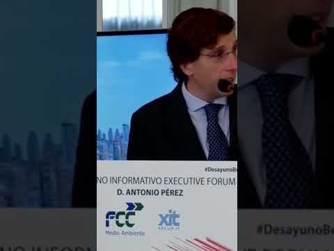 El alcalde de Madrid José Luis Martínez Almeida en Executive Forum