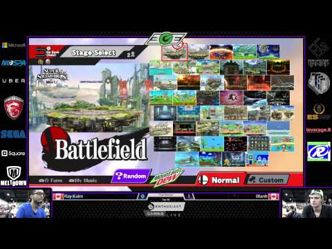 SM4SH @ Toryuken 4: Ray Kalm vs Blank
