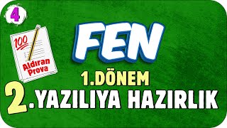 4.Sınıf Fen 1.Dönem 2.Yazılıya Hazırlık 📝 #2023