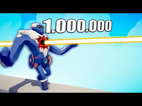 1.000.000 DAMAGE GUN vs UNITS TOURNAMENT - TABS | Totally Accurate Battle Simulator 2023