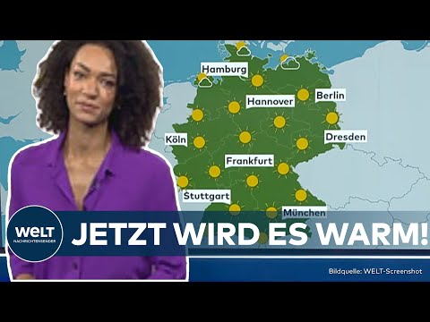 FRÜHLINGSWETTER IN DEUTSCHLAND:  Kaum zu glauben – In diesen Regionen werden 20 Grad geknackt!