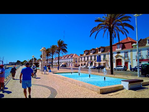 Vila Real de Santo António, April 2023 🇵🇹 Walking Tour - Portugal 4K 60fps