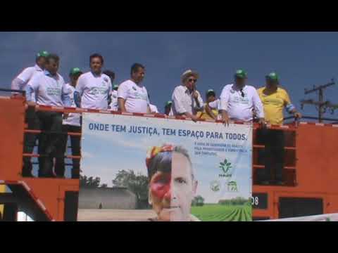 Mobilização em Cuiabá sobre as demarcaçães de terras indiginas