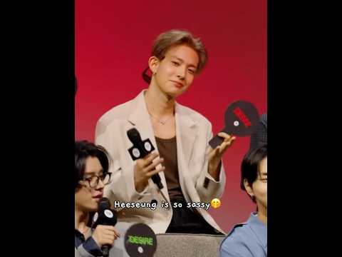 Heeseung is so sassy🤣 #enhypen #heeseung #enhypenmembers #kpop