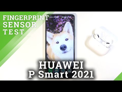 Test of Fingerprint Scanner of Huawei P Smart 2021 – Fingerprint Sensor
