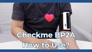 Checkme BP2A Blood Pressure Monitor Operation Video.