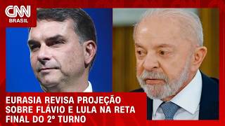 Eurasia revisa projeção sobre Flávio e Lula na reta final; especialista analisa dados | CNN AGORA