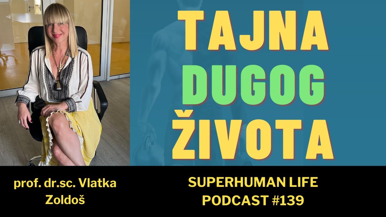 prof. dr. sc. Vlatka Zoldoš: Kako živjeti dulje i kvalitetnije - tajna dugovječnosti? podcast