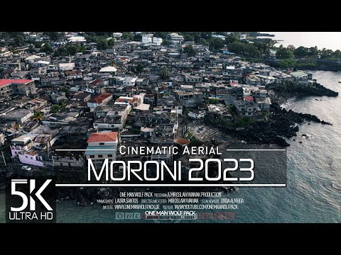 Moroni from Above Capital of the COMOROS 2023 Cinematic Wolf Aerial™ Drone Film