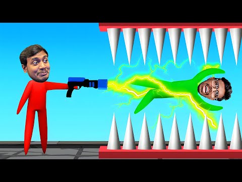 Hi5 vs Maddy Battle in Super Smash | Funny Game | in Telugu