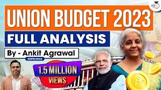 Union Budget 2023-24 | Complete Analysis & Highlights | UPSC Economy #Budget Economic Survey #UPSC