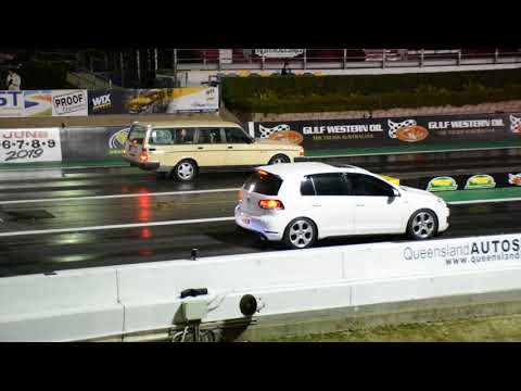 Golf GTi vs Volvo Wagon