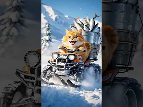 Cats ai video #meew #animation