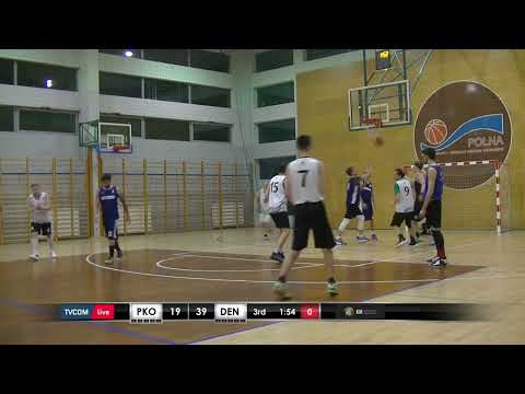 Skrót: PKO Bank Polski vs Dentons - II Liga Warszawa - 15.03 - Koszykarska Liga Biznesu
