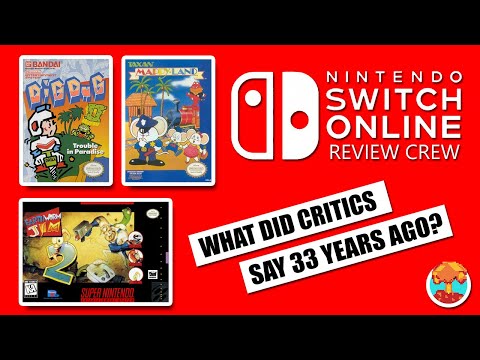 1980s Critics Review Earthworm Jim 2, Dig Dug 2 & Mappy-Land (Nintendo Switch Online)