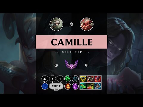 Camille Top vs Vladimir - EUW Master Patch 14.11