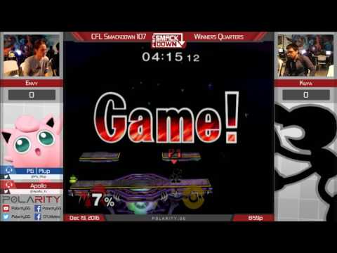 CFL Smackdown 107 Melee - Envy (Puff) vs Kuya (GnW) - Winners Quarters