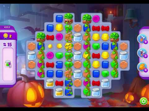 HomeScapes Level 4953 no boosters (16 moves)