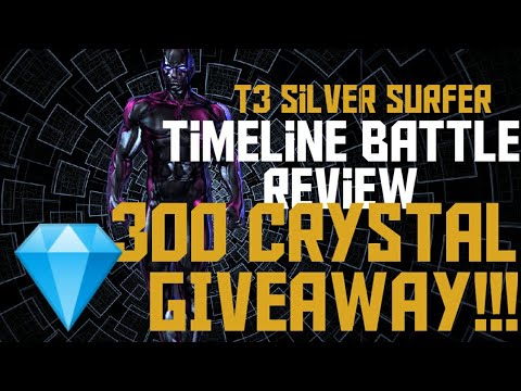 T3 Silver Surfer Timeline Battle Review | 300 Crystals Giveaway - #MFF