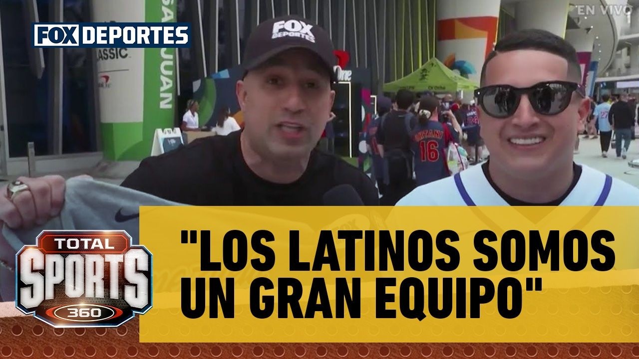 😍 "LOS LATINOS SOMOS UN GRAN EQUIPO" | Los ganadores de boletos a la final del WBC | Total Sports