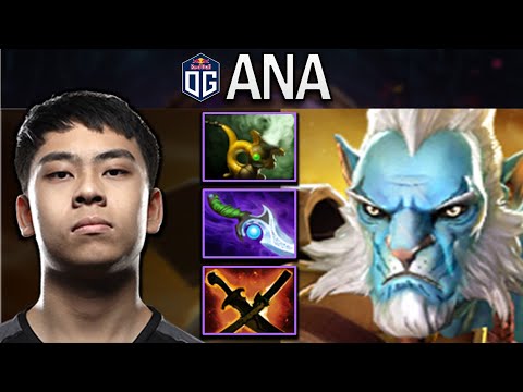 OG.ANA PHANTOM LANCER VS TUNDRA - DOTA 2 7.29 GAMEPLAY