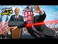 حمايه الرئيس الميكروب دونالد ترامب من الإغتيال 😅!| Mr.President