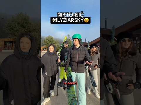 LYŽIARSKÝ⛷️JE O KAMOŠOCH😂a nie SNEHU👀😆KEDY ideš na LYŽIARSKY TY?🤩#sranda #czsk #škola #ucitelka