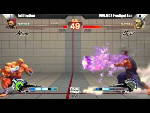 SSF4 AE2012 Grand Finals Infiltration vs WW MCZ Ryan Hart - Final Round XVI Tournament