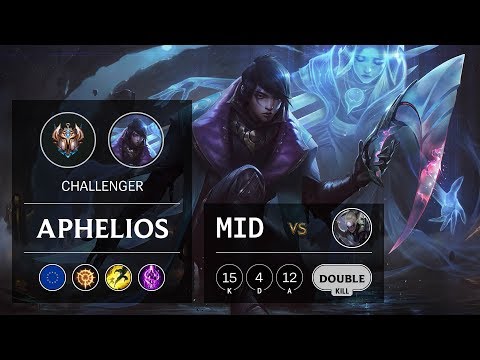 Aphelios Mid vs Diana - EUW Challenger Patch 9.24