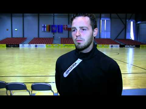 Christoffer Haagh JB Gentofte futsal UEFA Futsal Cup Tampere Finland 31.8.2013