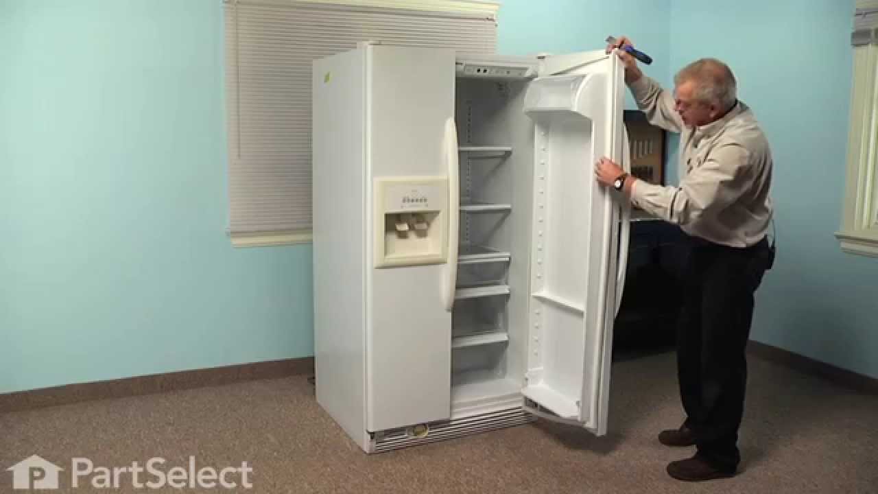 Replacing your Whirlpool Refrigerator Fresh Food Door Gasket - Black