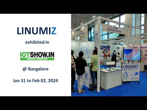 Video: Linumiz booth — embedded Linux & Zephyr RTOS