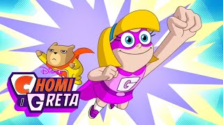 Kadr z teledysku Chomi i Greta [Hamster & Gretel tekst piosenki Hamster & Gretel (OST)