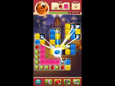 Toon Blast Level 672 - NO BOOSTERS 🐻🐺🐱 | SKILLGAMING ✔️