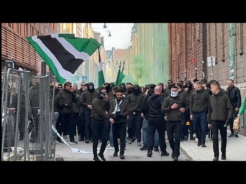 Hammarby Premiärmarschen 2025 VI ÄR BAJEN MILITÄR