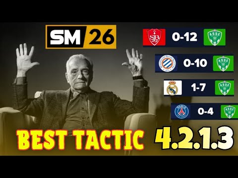 SM 26 // BEST TACTIC: 4.2.1.3 TACTIC ABSOLUTE CINEMA 🔥🏆