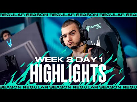 LEC Match Highlights Winter 2024 W2 D1